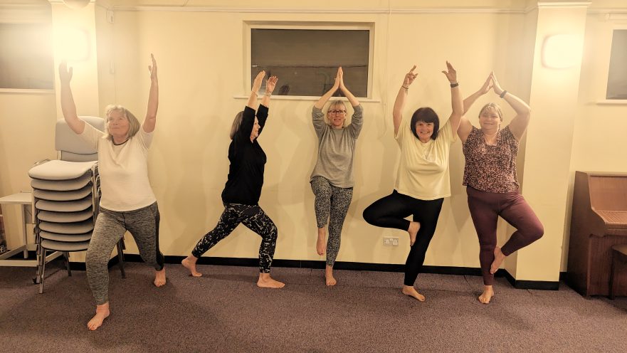 Three years of teaching yoga in Henfield